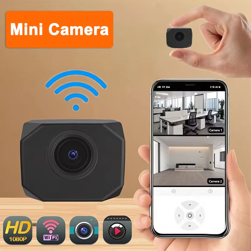 Home Security With Cameras - 4K HD WiFi セキュリティカメラ 家庭用 ミニ