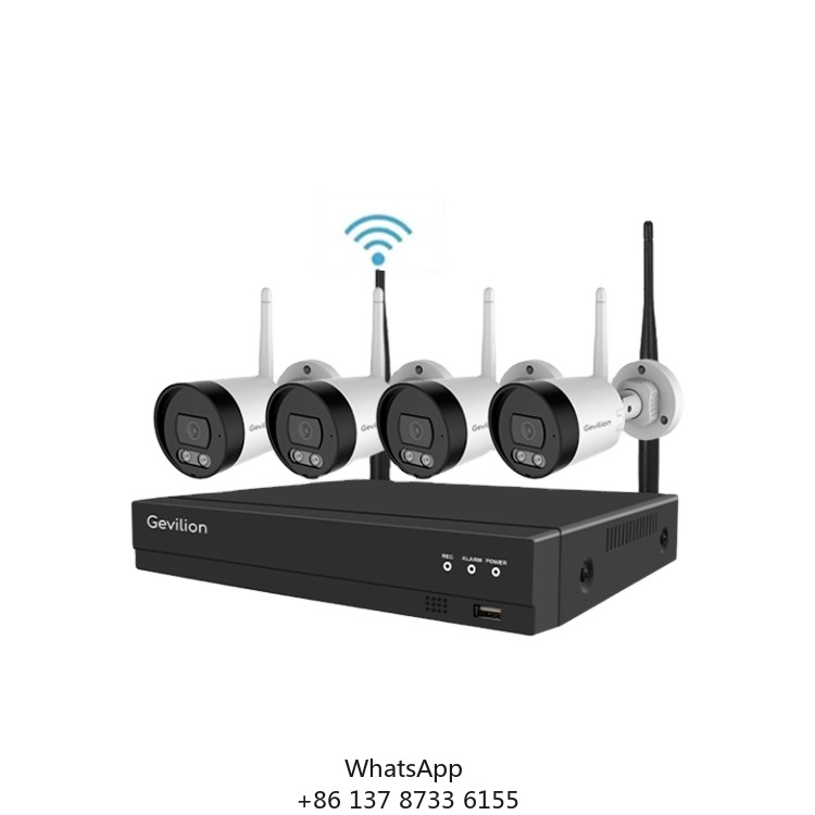 Home Security System - ハイテク3MP 2ch/4ch/8ch 4チャンネルHD Wi-Fi 6対応 セキュリティ屋内カメラシステム