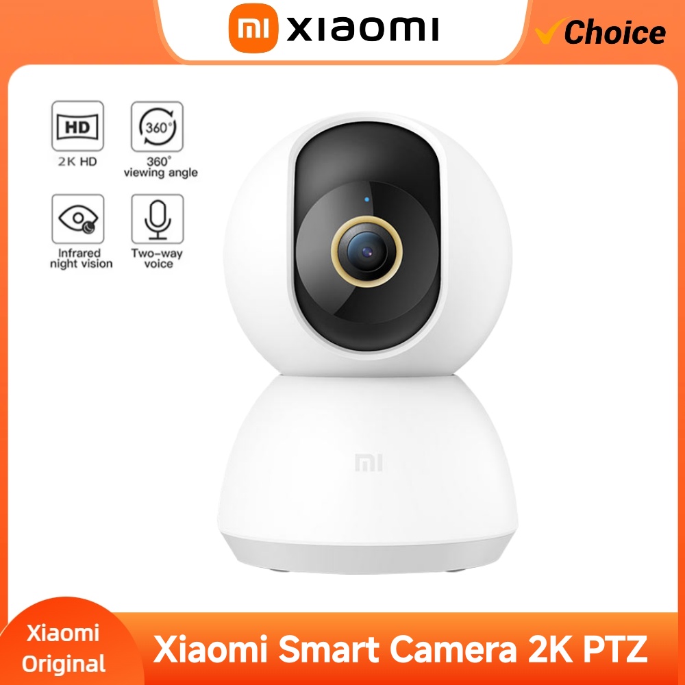 Home Security Camera 360 Xiaomi - Xiaomi スマートIPカメラ 2K 360 ° パンチルトWiFiナイトビジョンワイヤレスセキュリティカメラ1296P