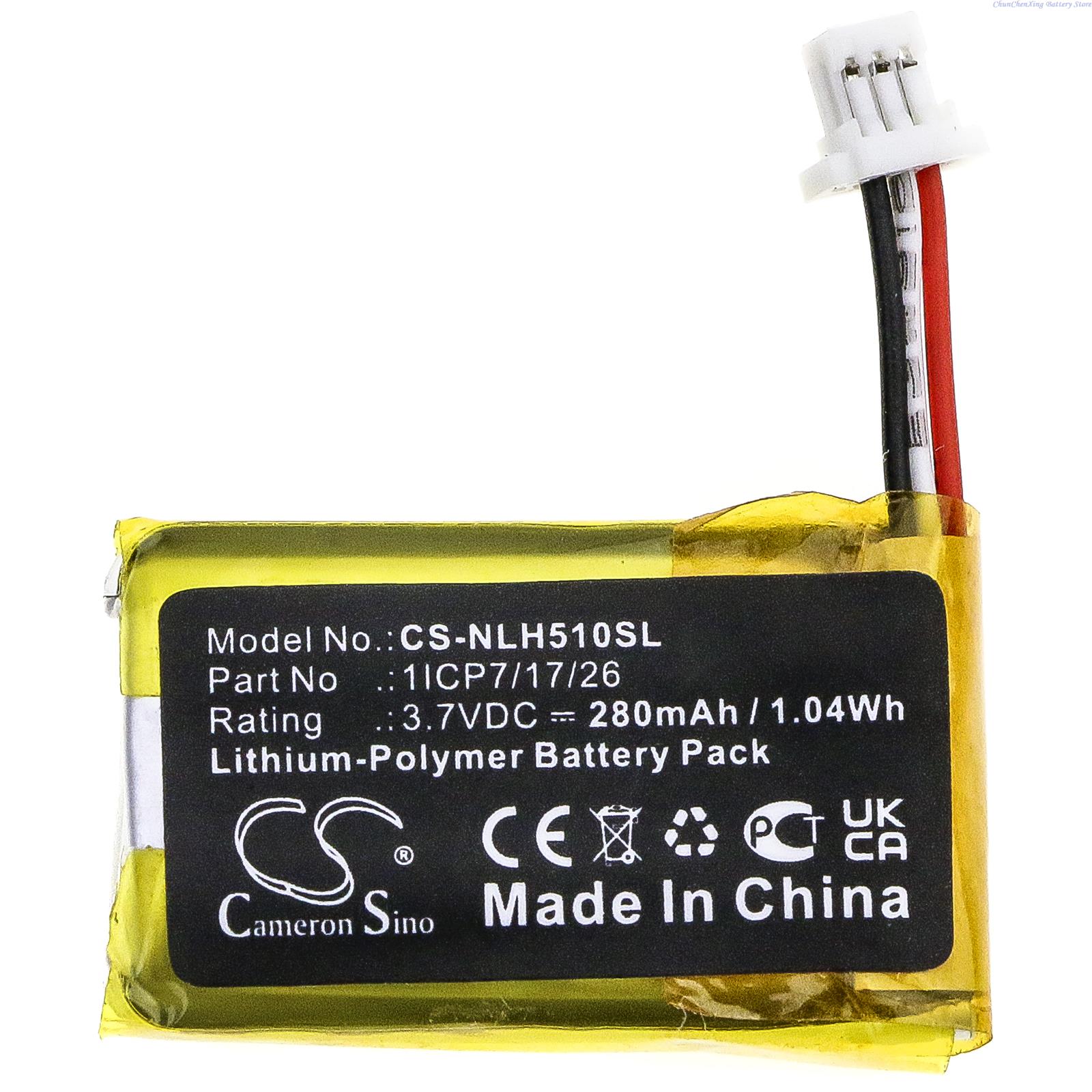 Home Security Battery Replacement - 交換用ホームセキュリティカメラ,バッテリー,ハローネスト,ドアベル,c1241290,nc5100us,ツール,3.7v,280mah,1icp7,17,26