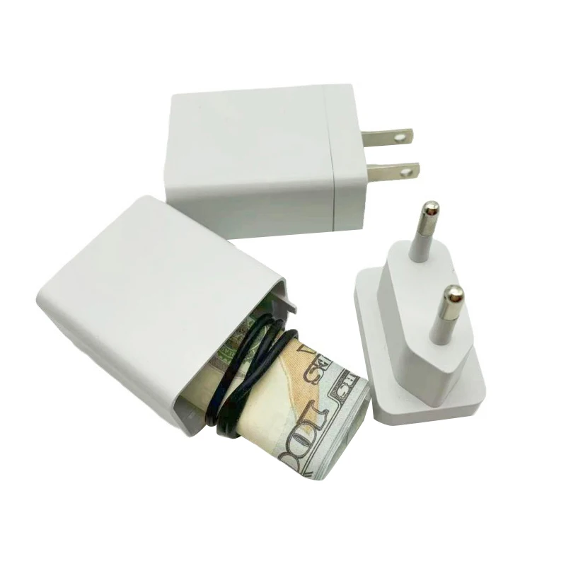 Safe Box Digital - 隠し収納コンパートメント,偽の充電器,隠し収納コンパートメント,充電カバー,安全コンテナ,隠し場所,1個