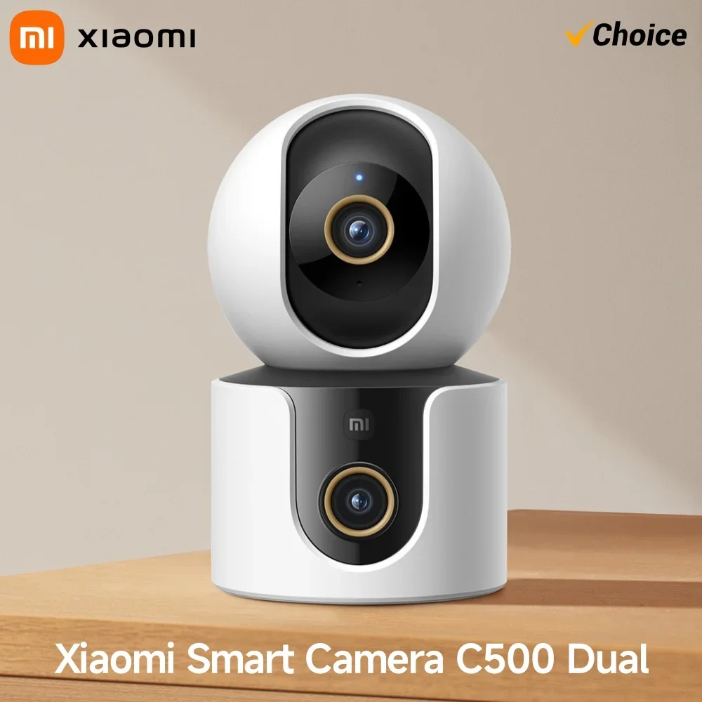 Home Security Camera 360 Xiaomi - 新型XiaomiスマートカメラC500デュアルレンズ版4MPセキュリティカメラ360 ° AI検知 フルカラーナイトビジョン WiFi 6