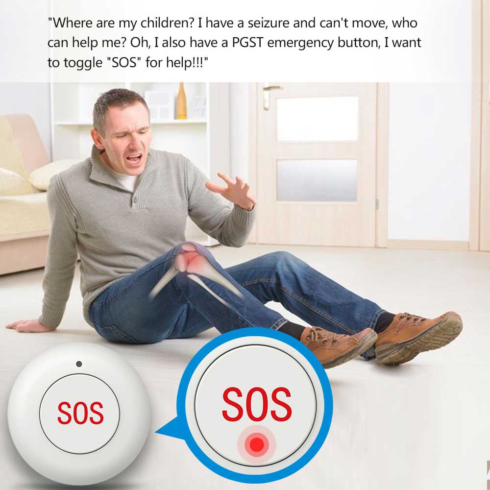 ワイヤレス SOS ボタンスマートホームゲートセキュリティド - Home Security Installation のレビューと価格