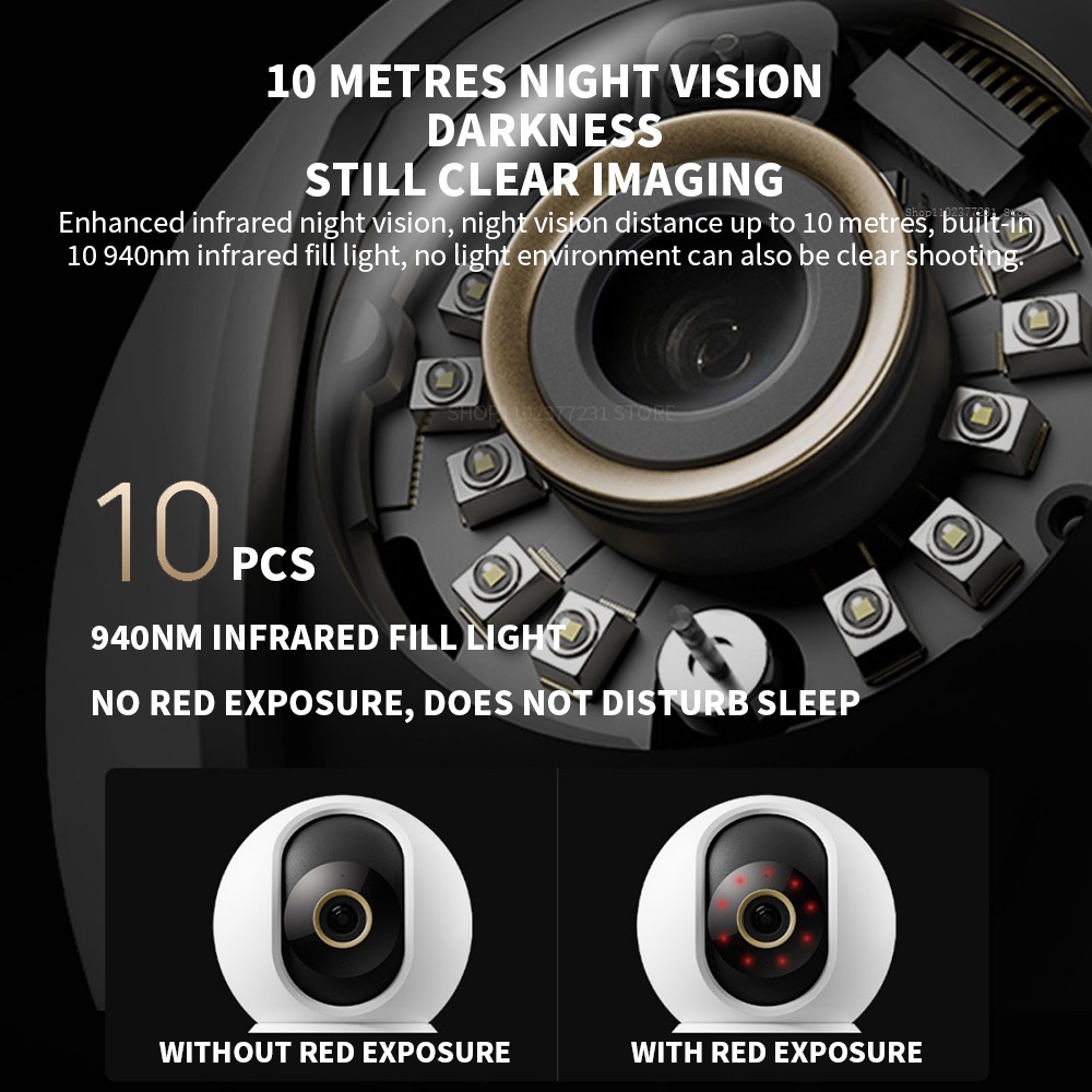 OG Xiaomi スマートカメラ C700 4K 8メガピ - Home Security Camera 360 Xiaomi のレビューと価格