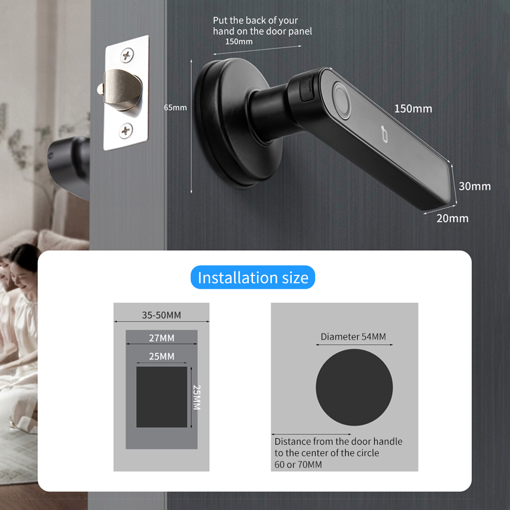 Tuya SmartLifeアプリ BLEスマート指紋ロック - Home Security Keypad のレビューと価格