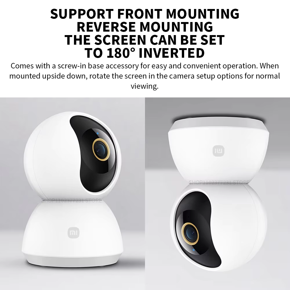 オリジナルXiaomiスマートカメラ2K 1296P HD  - Home Security Camera 360 Xiaomi のレビューと価格