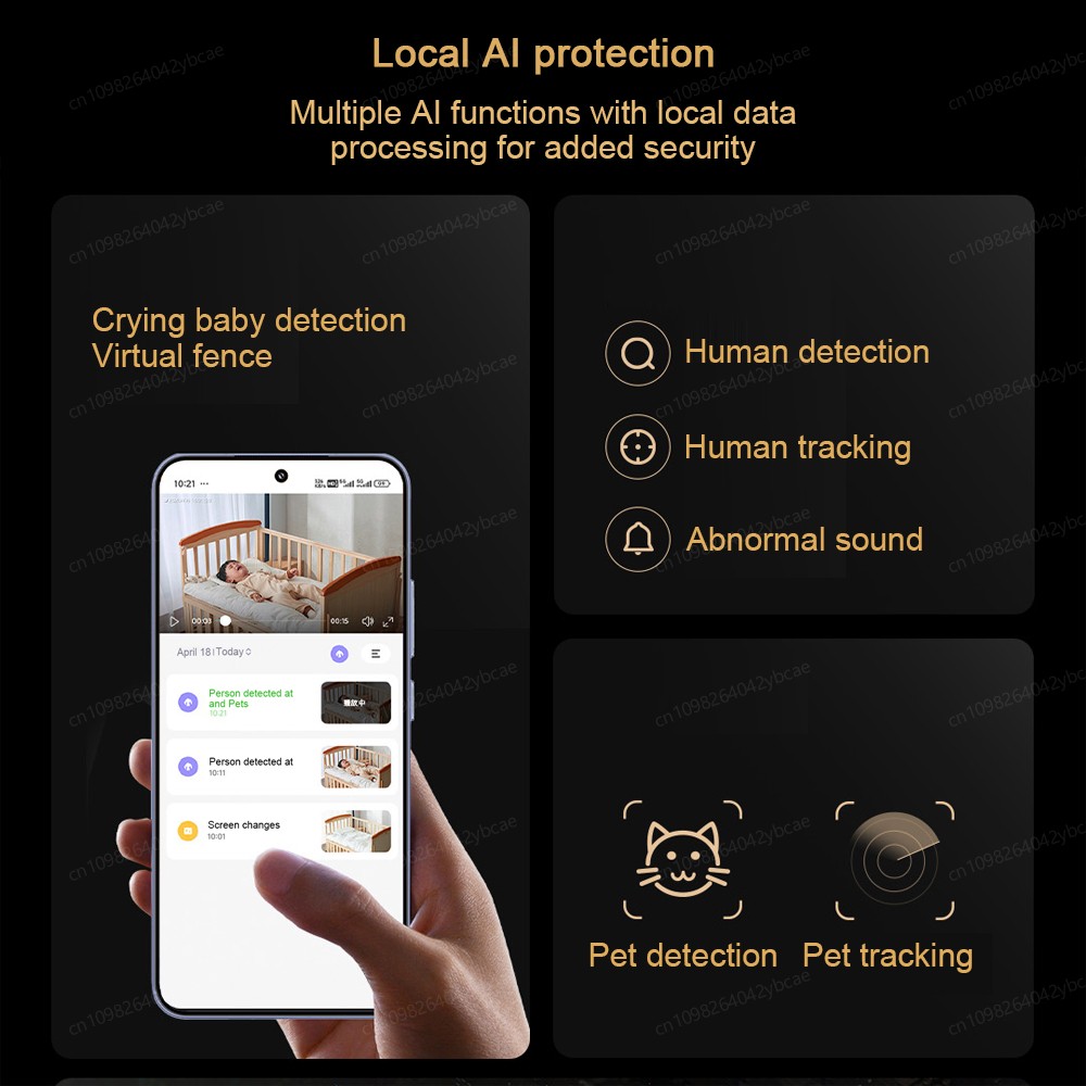 XIAOMI スマート カメラ 4、デュアルバンド Wi-F - Home Security Camera 360 Xiaomi のレビューと価格
