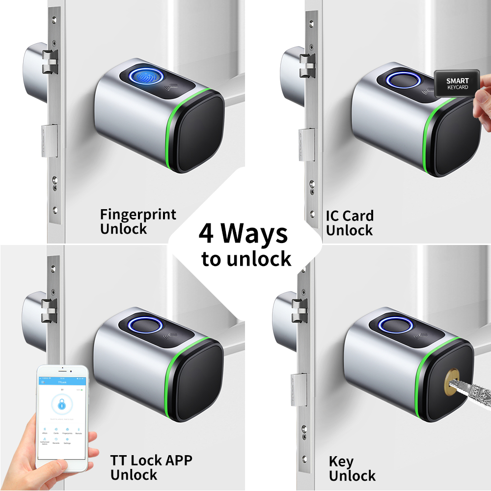 TTLOCKアプリ対応 電子デジタルスマートシリンダー 指紋 - Home Security Keypad のレビューと価格