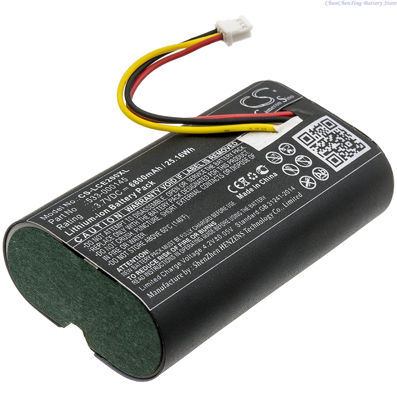 100%新品 3.7V 5200/6800mAh 交換用バッ - Home Security Battery Replacement のレビューと価格