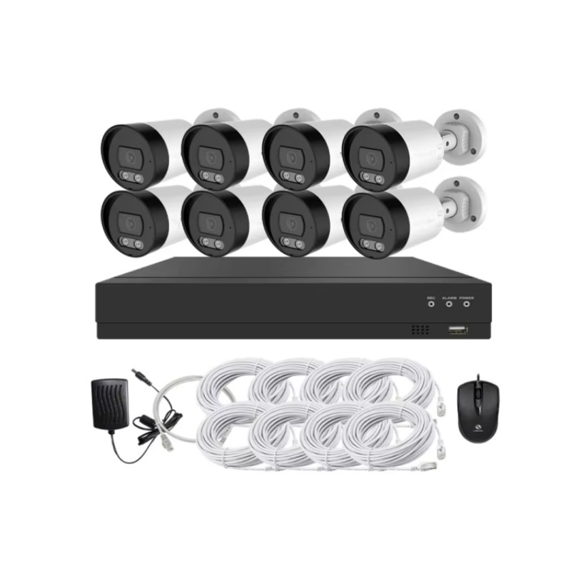 CCTVカメラキット 4ch/8ch フルHD 屋外防水カメ - Home Security System のレビューと価格