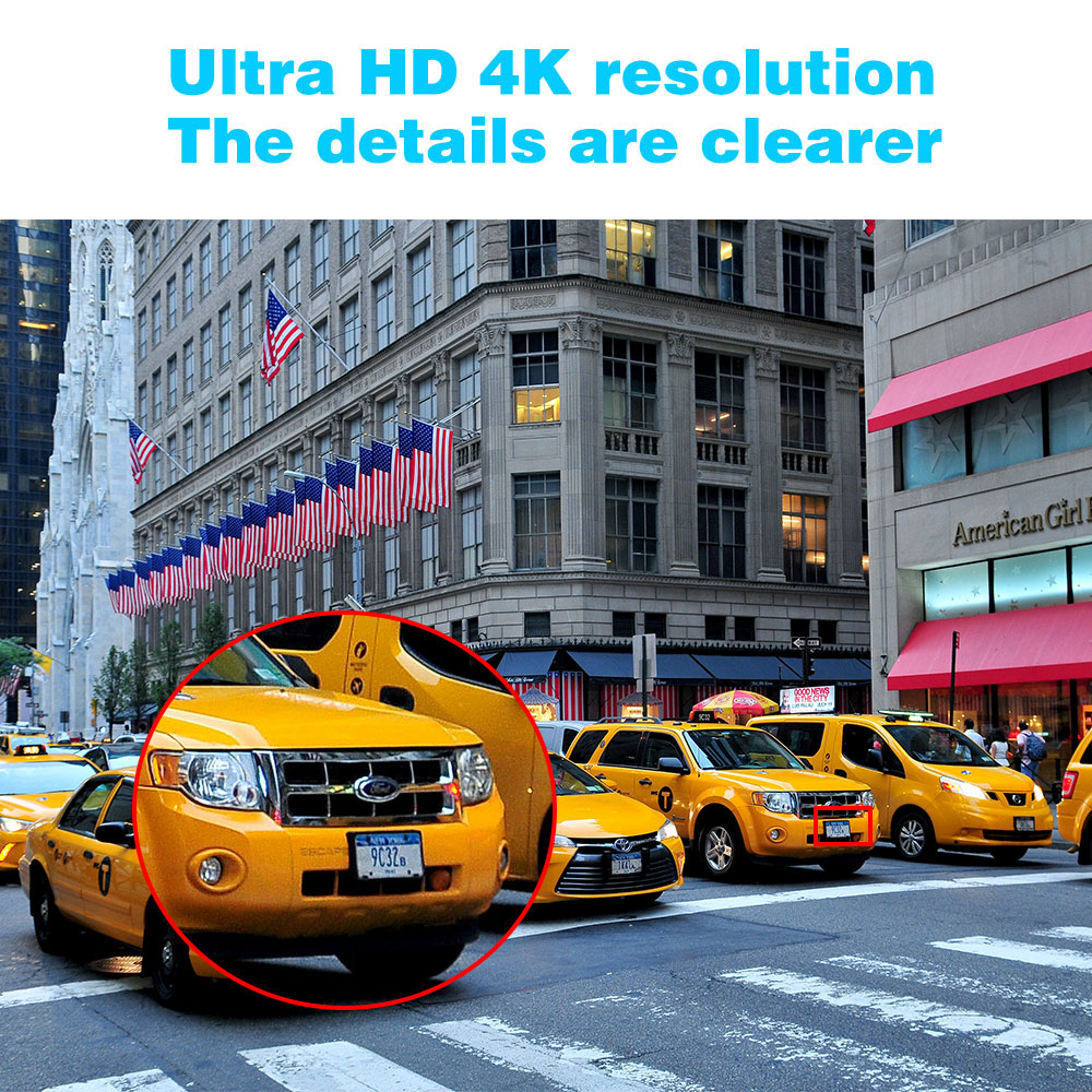 4KウルトラHD AHDカメラビデオ監視キット 8MP 16 - Home Security Video のレビューと価格