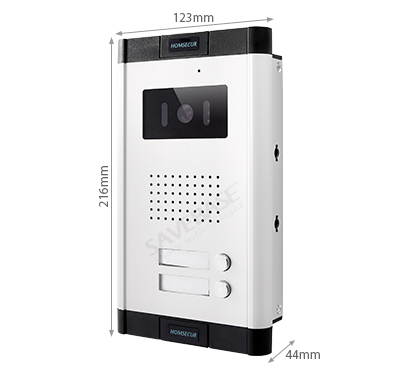4線式2世帯用ビデオドアホンインターホンシステム、7インチモ - Home Security Video のレビューと価格