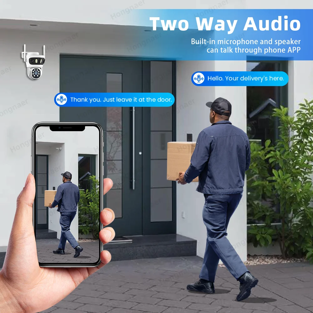 2026年 ホンナール 6MP 4CH 3レンズ 2.4G  - Home Security With Cameras のレビューと価格
