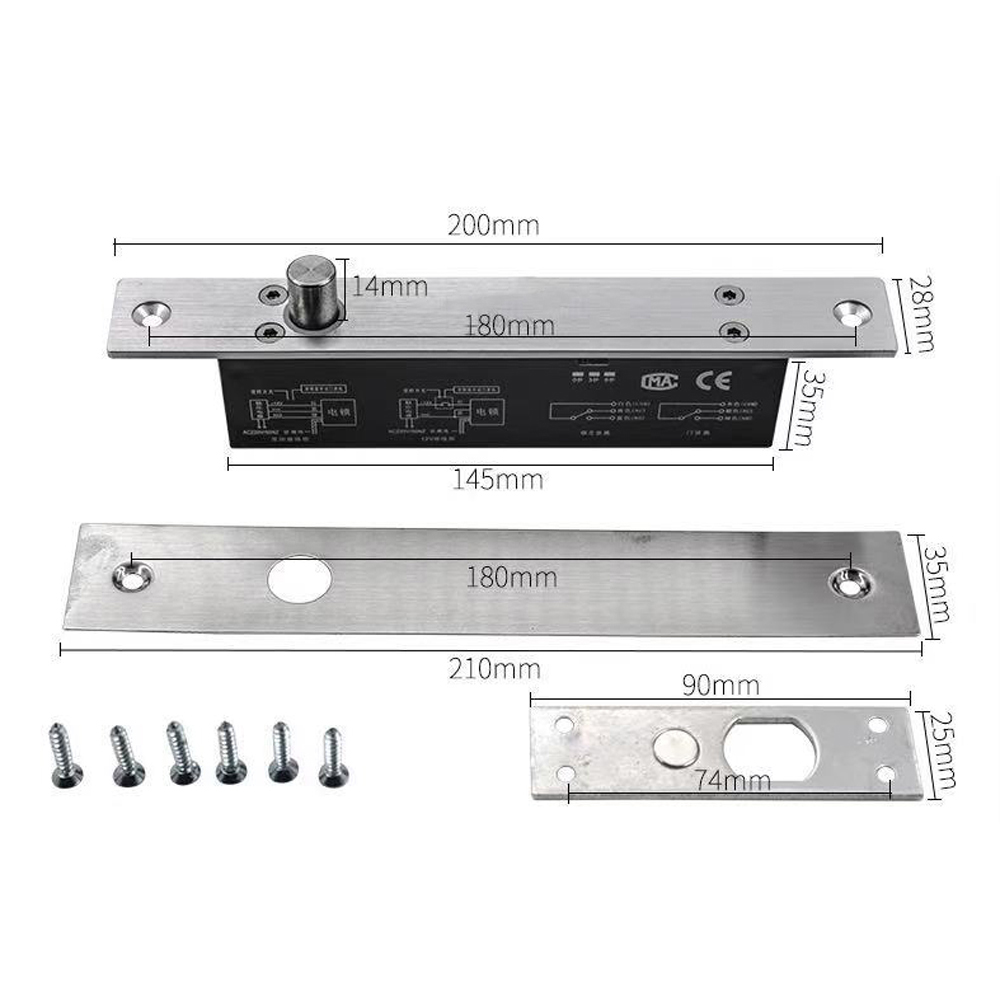 電気ロック,12V DC遅延付きの磁気出力,安全なボルトの障 - Safe Box Digital のレビューと価格