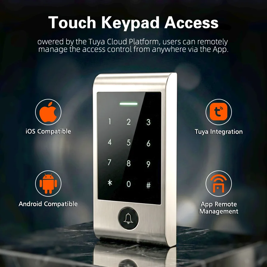 高度なWIFIリモートコントロールタッチキーパッドアクセスシ - Home Security System のレビューと価格