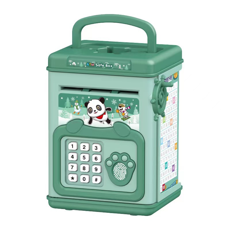 指紋付き貯金箱 貯金箱 電子ATM貯蓄ボックス コイン用 現 - Safe Box Digital のレビューと価格