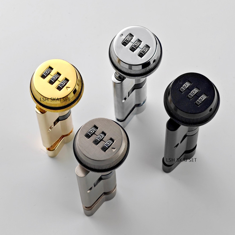 1Pc デジタルパスワードインテリジェントキーレスロックコア - Home Security Locks のレビューと価格