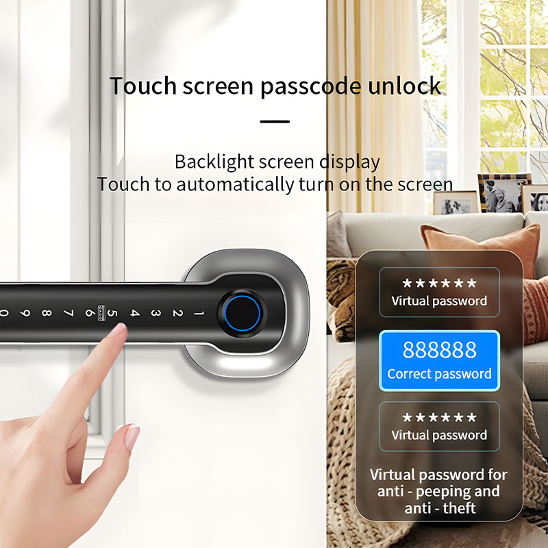 ホームセキュリティデバイス スマート指紋認証ドアロック デジ - Home Security Keypad のレビューと価格