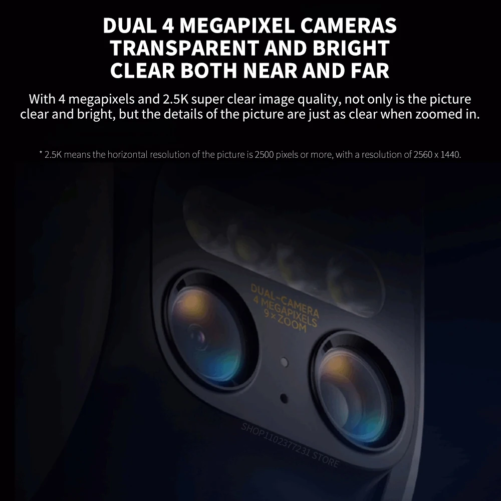 Xiaomi CW700S 屋外セキュリティカメラ 2.5K - Home Security Camera 360 Xiaomi のレビューと価格