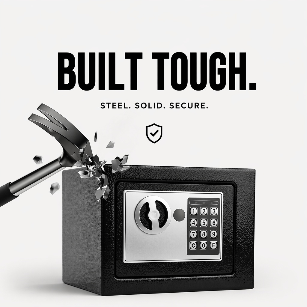 全鋼製電子デジタルキーパッドセーフボックスデュアルパスワード - Home Security Keypad のレビューと価格