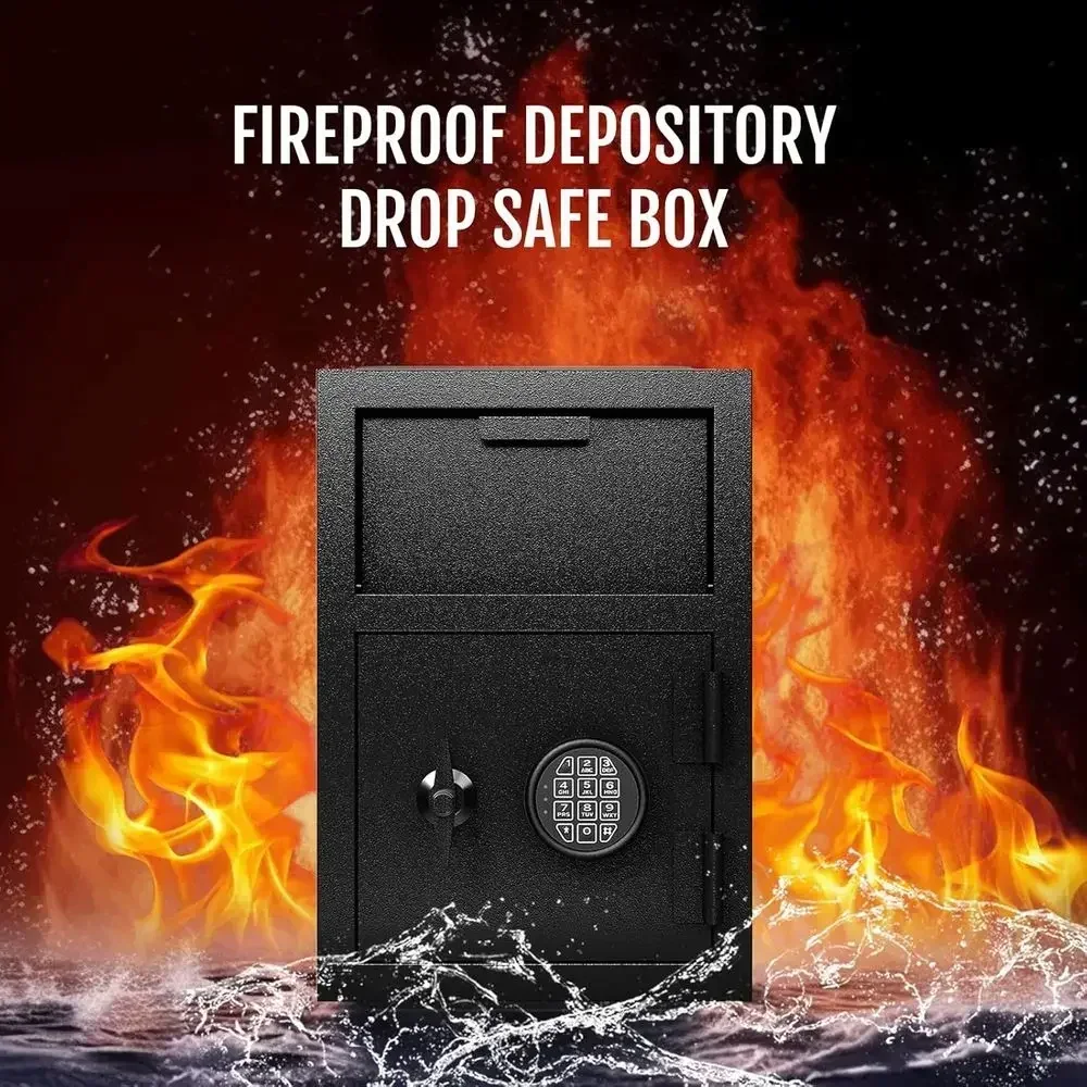 デジタル暗証番号式金庫（投入口付き）ビジネスまたは家庭用 - Safe Box Digital のレビューと価格
