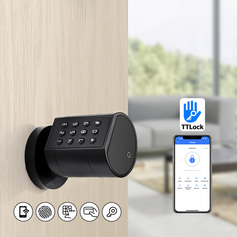 スマートユーロ円筒ドアロック ttlock アプリキーレスセ - Home Security Keypad のレビューと価格