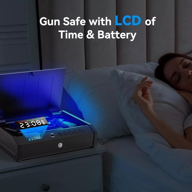 高セキュリティ盗難防止指紋認証パスワード式金庫（スクリーンデ - Safe Box Digital のレビューと価格