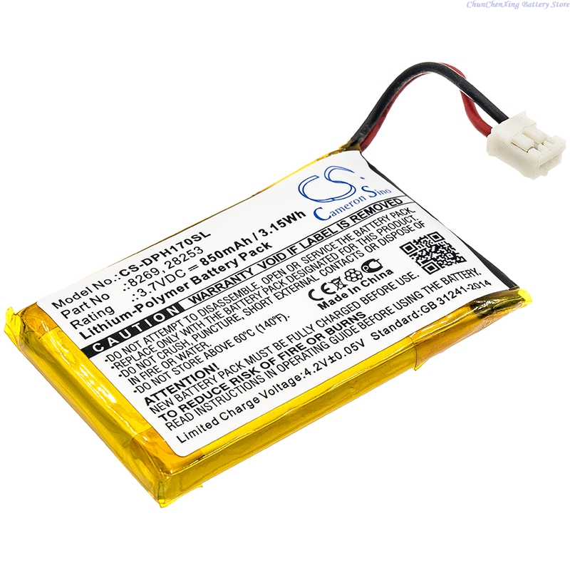 Cameron Sino 3.7V 850mAh 交換用ホー - Home Security Battery Replacement のレビューと価格