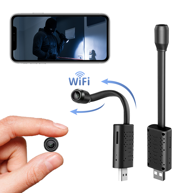V380ミニワイヤレスWiFiカメラHD動体検知U21 Wi - Home Security With Cameras のレビューと価格